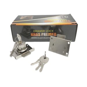 KHAS Premeo 201-L Drawer Lock – Strong & Secure for Cabinets