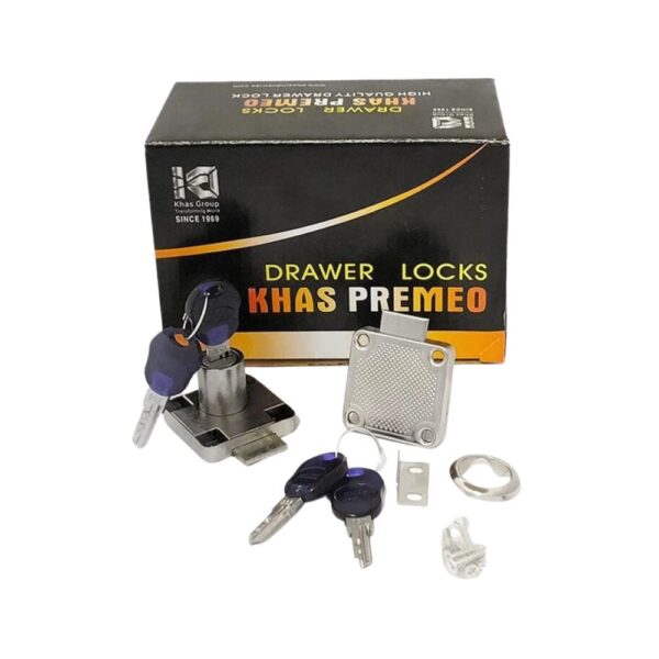 KHAS Premeo Drawer Lock – Strong & Secure for Cabinets